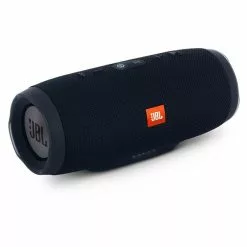 JBL Enceinte Portable CHARGE 3 - Noir - Bluetooth 4.1 - Puissance 2x 10W - Kit Mains Libres Avec Réducteur De Bruits - Poids 800gr