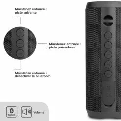 ESSENTIEL B Enceinte Portable SB70 Noire -Casque, écouteurs Soldes B2CD 1132