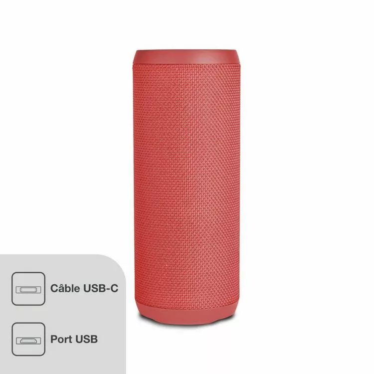 ESSENTIEL B Enceinte Portable SB70 Rouge 4 ESSENTIEL B Enceinte Portable SB70 Rouge – Image 4