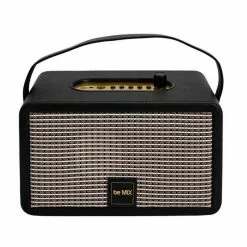 Paris Prix Enceinte Sans Fil Vintage 28cm Noir -Casque, écouteurs Soldes B2CD 1333