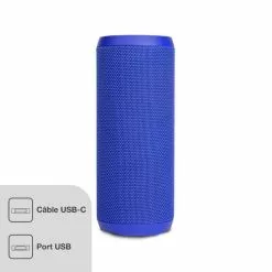 ESSENTIEL B Enceinte Portable SB70 Bleue -Casque, écouteurs Soldes B2CD 1349