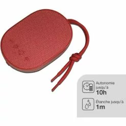 ESSENTIEL B Enceinte Portable SB30 Rouge -Casque, écouteurs Soldes B2CD 1379