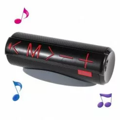 Amahousse Enceinte Bluetooth 3.0 Design Booster Noire Et Rouge