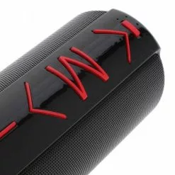 Amahousse Enceinte Bluetooth 3.0 Design Booster Noire Et Rouge -Casque, écouteurs Soldes B2CD 1386