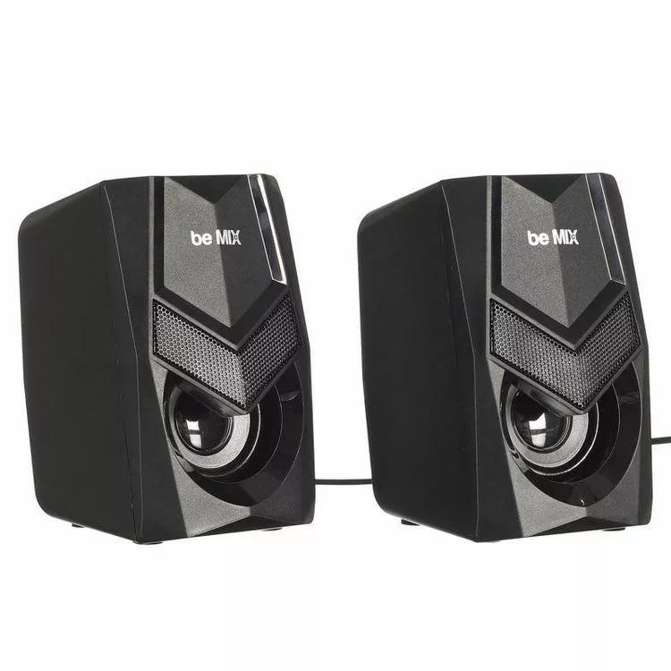 Paris Prix Lot De 2 Enceintes à Led Gamer 12cm Noir 2 Paris Prix Lot De 2 Enceintes à Led Gamer 12cm Noir – Image 2