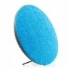 Amahousse Enceinte Bluetooth Design Ronde Façade En Tissu Bleu 3W