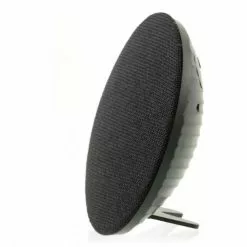 Amahousse Enceinte Bluetooth Design Ronde Façade En Tissu Noir 3W -Casque, écouteurs Soldes B2CD 1425