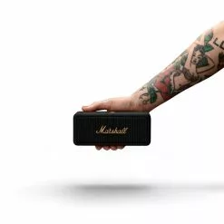 MARSHALL Enceinte Portable Emberton BT Black & Brass -Casque, écouteurs Soldes B2CD 1526