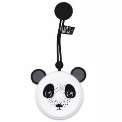 Paris Prix Enceinte Ventouse Waterproof Panda 22cm Blanc