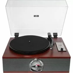 VICTROLA Platine Vinyle VTA-60 - Coloris Bois/gris -Casque, écouteurs Soldes B2CD 1635