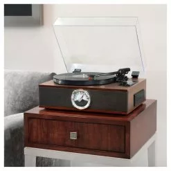 VICTROLA Platine Vinyle VTA-60 - Coloris Bois/gris -Casque, écouteurs Soldes B2CD 1637