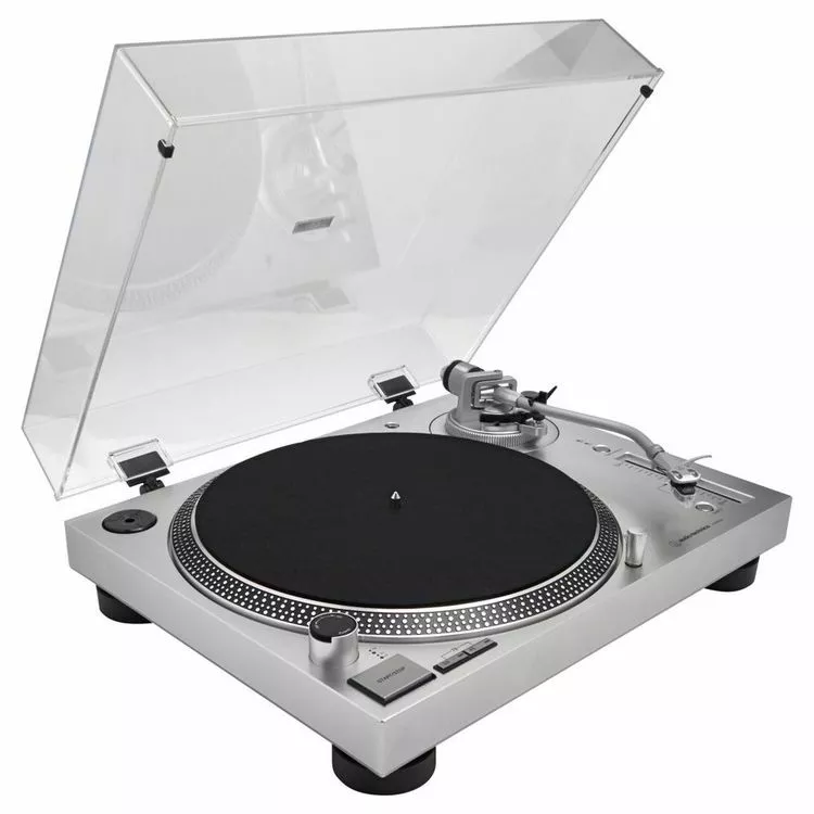 Audio-technica AUDIO TECHNICA Platine Vinyle AT LP120XUSBSV - Gris Argenté 1 Audio-technica AUDIO TECHNICA Platine Vinyle AT LP120XUSBSV - Gris Argenté