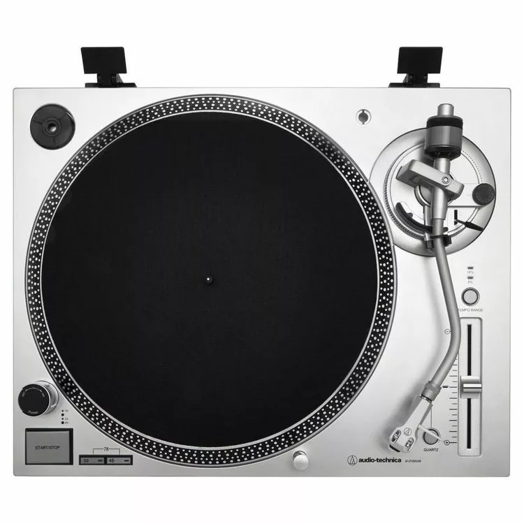 Audio-technica AUDIO TECHNICA Platine Vinyle AT LP120XUSBSV - Gris Argenté 2 Audio-technica AUDIO TECHNICA Platine Vinyle AT LP120XUSBSV - Gris Argenté – Image 2