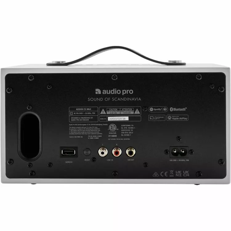 AUDIO PRO Enceinte Résidentielle C5 MKII Blanc 2 AUDIO PRO Enceinte Résidentielle C5 MKII Blanc – Image 2