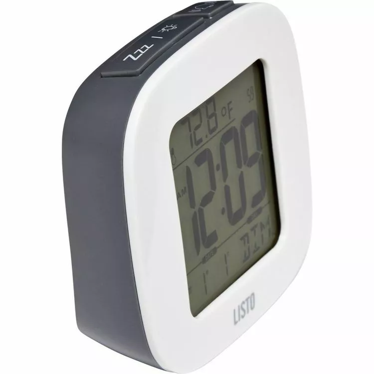 Listo Réveil De Voyage RVL-501 Blanc 4 Listo Réveil De Voyage RVL-501 Blanc – Image 4