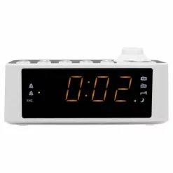 MUSE Radio-réveil Avec Projection De L'heure - Blanc - M-178 PW -Casque, écouteurs Soldes B2CD 2498