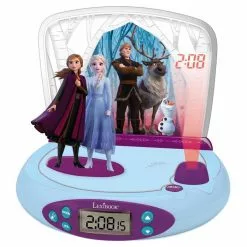 LEXIBOOK Réveil Projecteur Avec Sons Frozen II - RP510FZ_50 - Bleu
