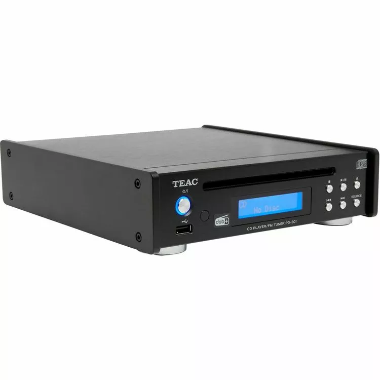 Teac Platine CD PD-301DAB-X Noir 4 Teac Platine CD PD-301DAB-X Noir – Image 4