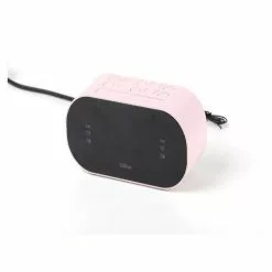 QILIVE Radio Réveil - Rose - Q.1105
