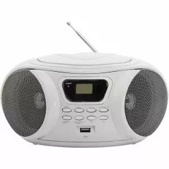 ESSENTIEL B Radio CD Rumba Blanc 8 ESSENTIEL B Radio CD Rumba Blanc -Casque, écouteurs Soldes B2CD 2586