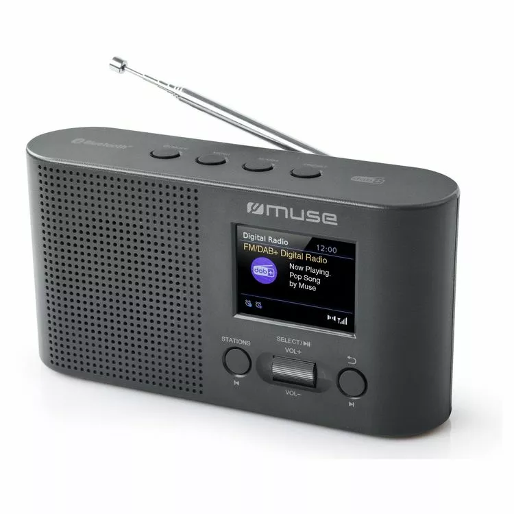 MUSE Radio Portable Numérique - Gris - M-112 DBT 1 MUSE Radio Portable Numérique - Gris - M-112 DBT