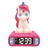 LEXIBOOK Réveil Veilleuse Avec Sons Licorne - RL800UNI_04 - Rose