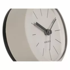 Karlsson Réveil Button En Métal - Gris -Casque, écouteurs Soldes B2CD 2619