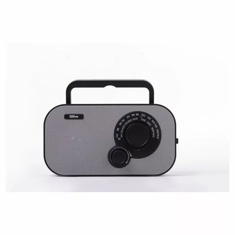 QILIVE Radio Portable Analogique - Gris - Q.1548 2 QILIVE Radio Portable Analogique - Gris - Q.1548 – Image 2