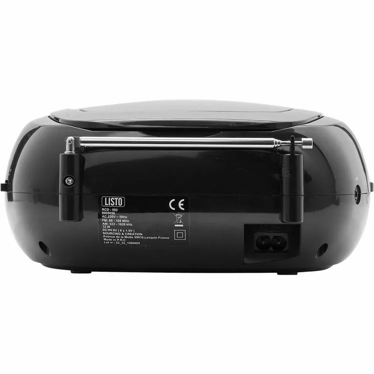 Listo Radio CD RCD-502 2 Listo Radio CD RCD-502 – Image 2