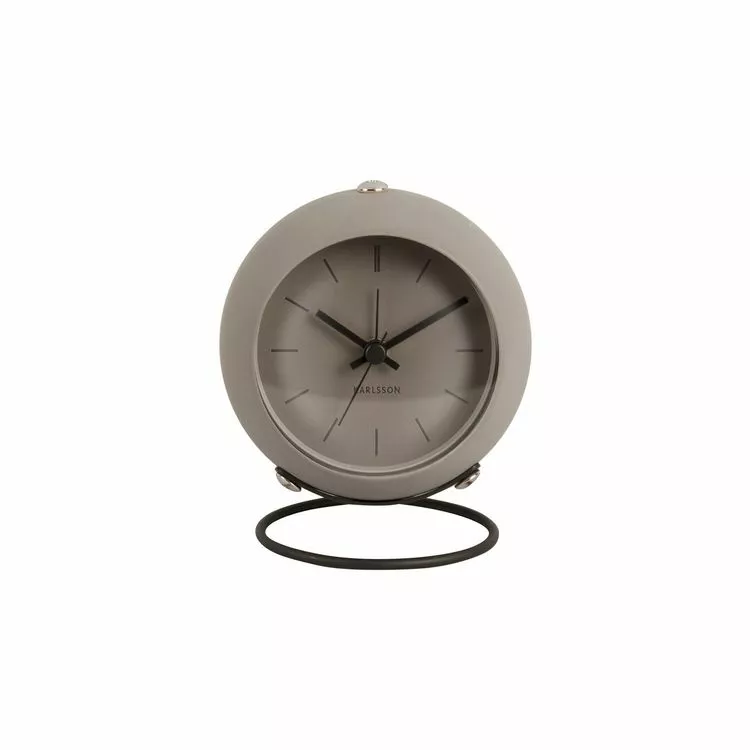 Karlsson Réveil Nirvana Globe - Gris Foncé 1 Karlsson Réveil Nirvana Globe - Gris Foncé