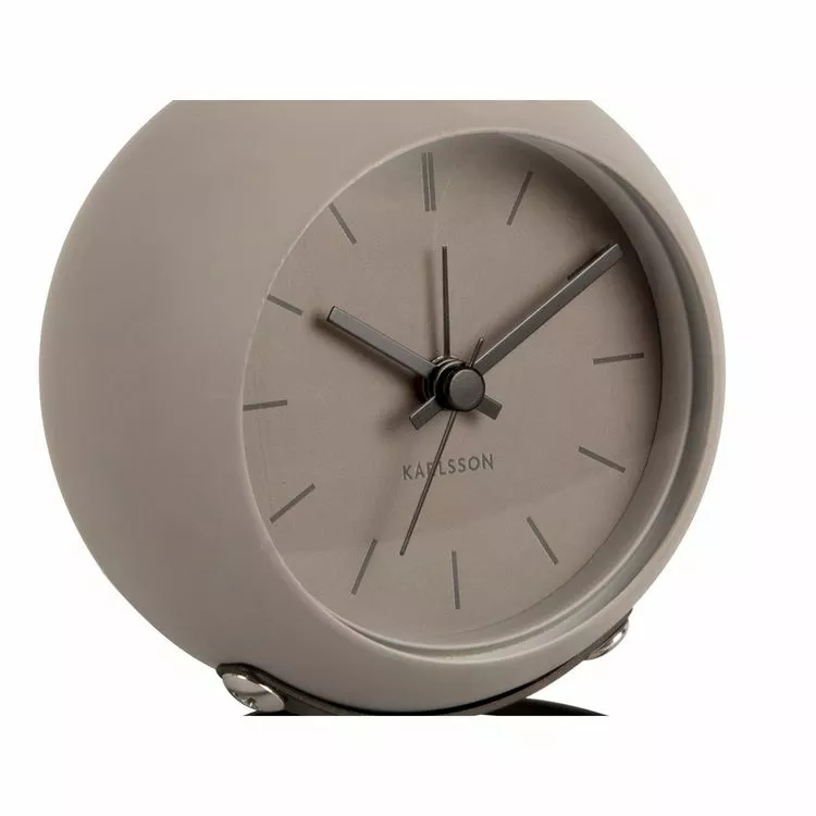 Karlsson Réveil Nirvana Globe - Gris Foncé 3 Karlsson Réveil Nirvana Globe - Gris Foncé – Image 3