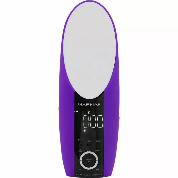 Nafnaf Radio Réveil Zen Violet 4 Nafnaf Radio Réveil Zen Violet – Image 4