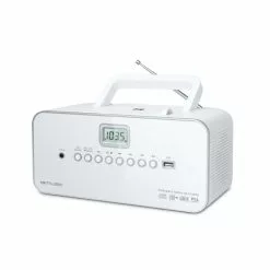 MUSE Radio CD/MP3/USB - Blanc - M-28