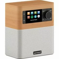 SONORO Radio Réveil Stream Erable -Casque, écouteurs Soldes B2CD 2787