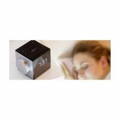 SONY Radio Réveil - Gris - ICF-C1PJ -Casque, écouteurs Soldes B2CD 2792