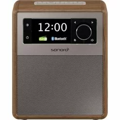 SONORO Radio Réveil EASY Noyer