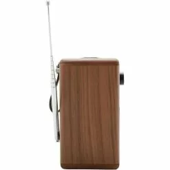 SONORO Radio Réveil EASY Noyer -Casque, écouteurs Soldes B2CD 2804