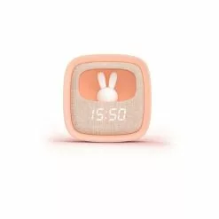 MOBILITY ON BOARD Réveil Billy Clock Lapin Rose
