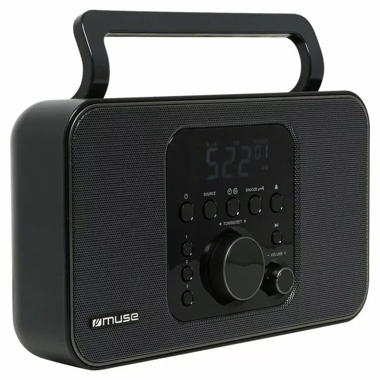 MUSE Radio Portable Analogique - Noir - M-091R 1 MUSE Radio Portable Analogique - Noir - M-091R