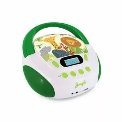 METRONIC Radio CD Jungle - Blanc Et Vert