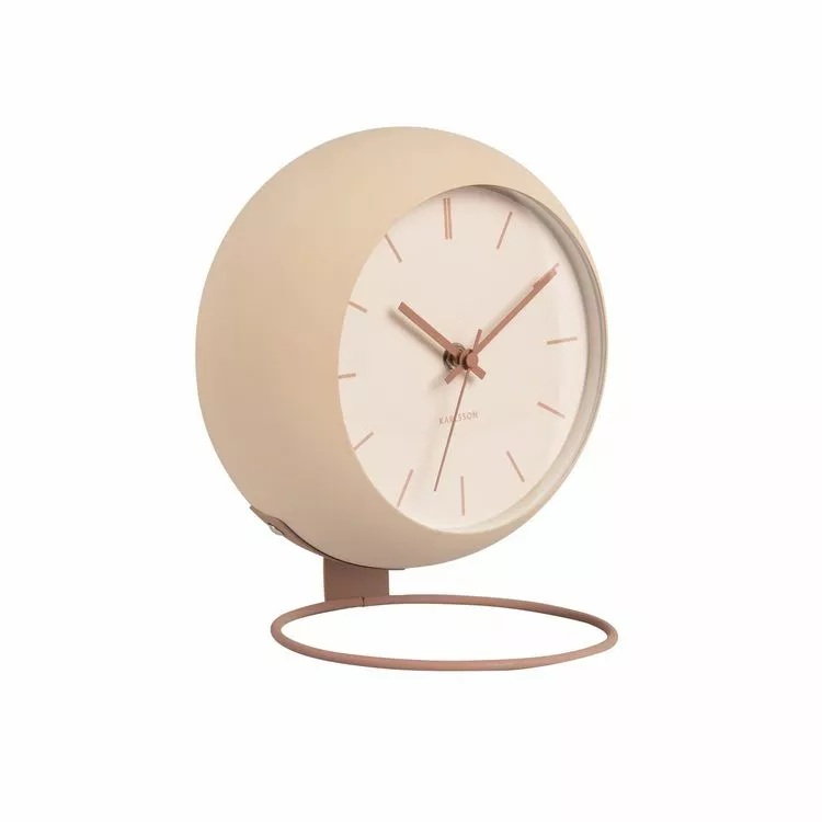 Karlsson Horloge à Poser Nirvana Globe - Beige 2 Karlsson Horloge à Poser Nirvana Globe - Beige – Image 2