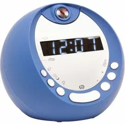 ESSENTIEL B Radio Réveil RRVP-100 Bleu