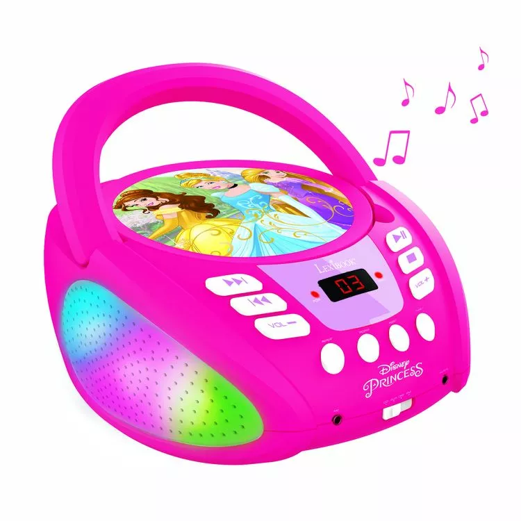 LEXIBOOK Radio CD 109 Disney Princess - Rose 1 LEXIBOOK Radio CD 109 Disney Princess - Rose
