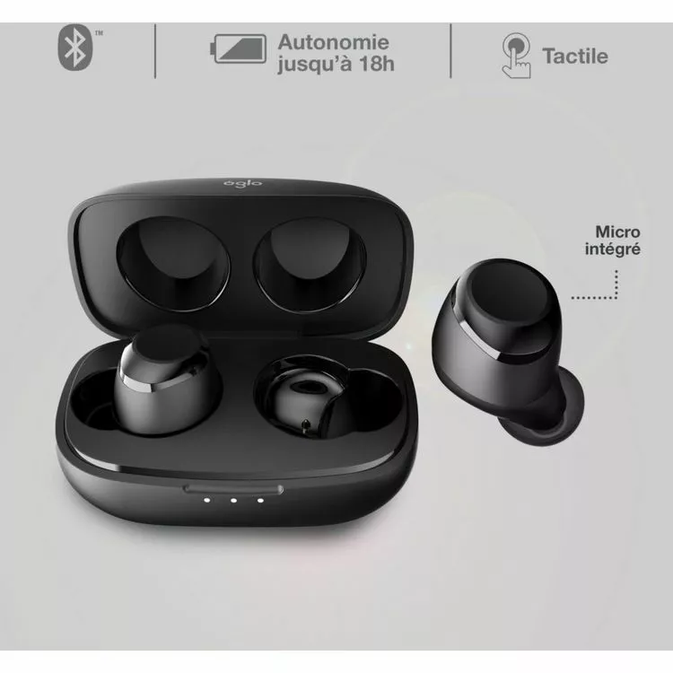 OGLO# Ecouteurs Muz TWS 2 Noir 4 OGLO# Ecouteurs Muz TWS 2 Noir – Image 4