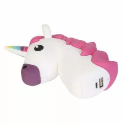 Paris Prix Batterie De Secours Externe Licorne 13cm Blanc -Casque, écouteurs Soldes B2CD 3010