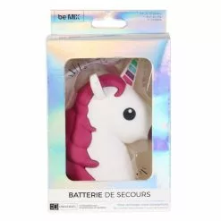 Paris Prix Batterie De Secours Externe Licorne 13cm Blanc -Casque, écouteurs Soldes B2CD 3013
