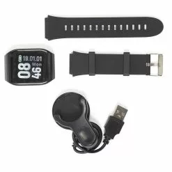 Paris Prix Montre Connectée Tactile Running 23cm Noir 8 Paris Prix Montre Connectée Tactile Running 23cm Noir -Casque, écouteurs Soldes B2CD 3026