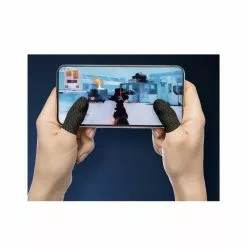 Paris Prix Lot De 2 Gants De Doigt Pour Écran Tactile 4cm Noir -Casque, écouteurs Soldes B2CD 3062