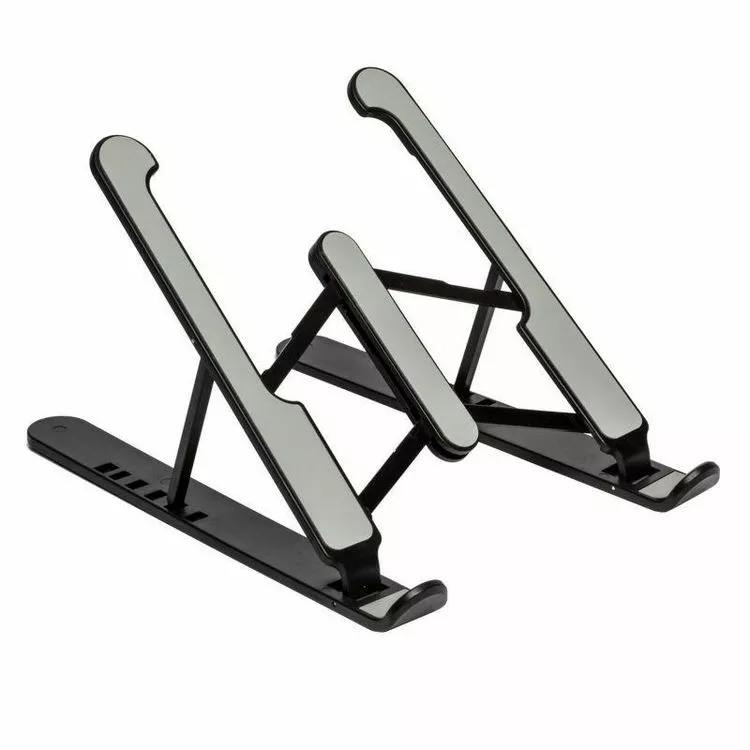 Paris Prix Support Ordinateur Portable Réglable 25cm Noir 1 Paris Prix Support Ordinateur Portable Réglable 25cm Noir