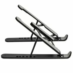 Paris Prix Support Ordinateur Portable Réglable 25cm Noir 8 Paris Prix Support Ordinateur Portable Réglable 25cm Noir -Casque, écouteurs Soldes B2CD 3083